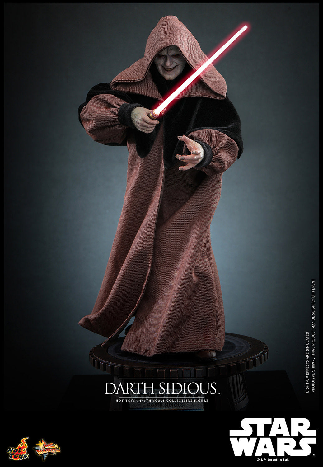 Darth Sidious 1/6 Scale Figure by Hot Toys