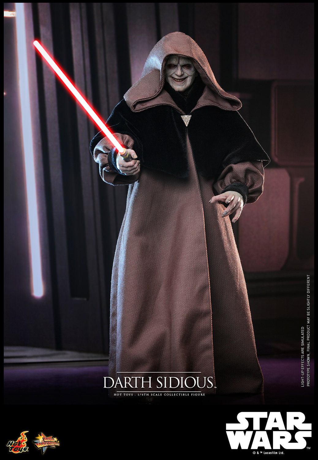 Darth Sidious 1/6 Scale Figure by Hot Toys