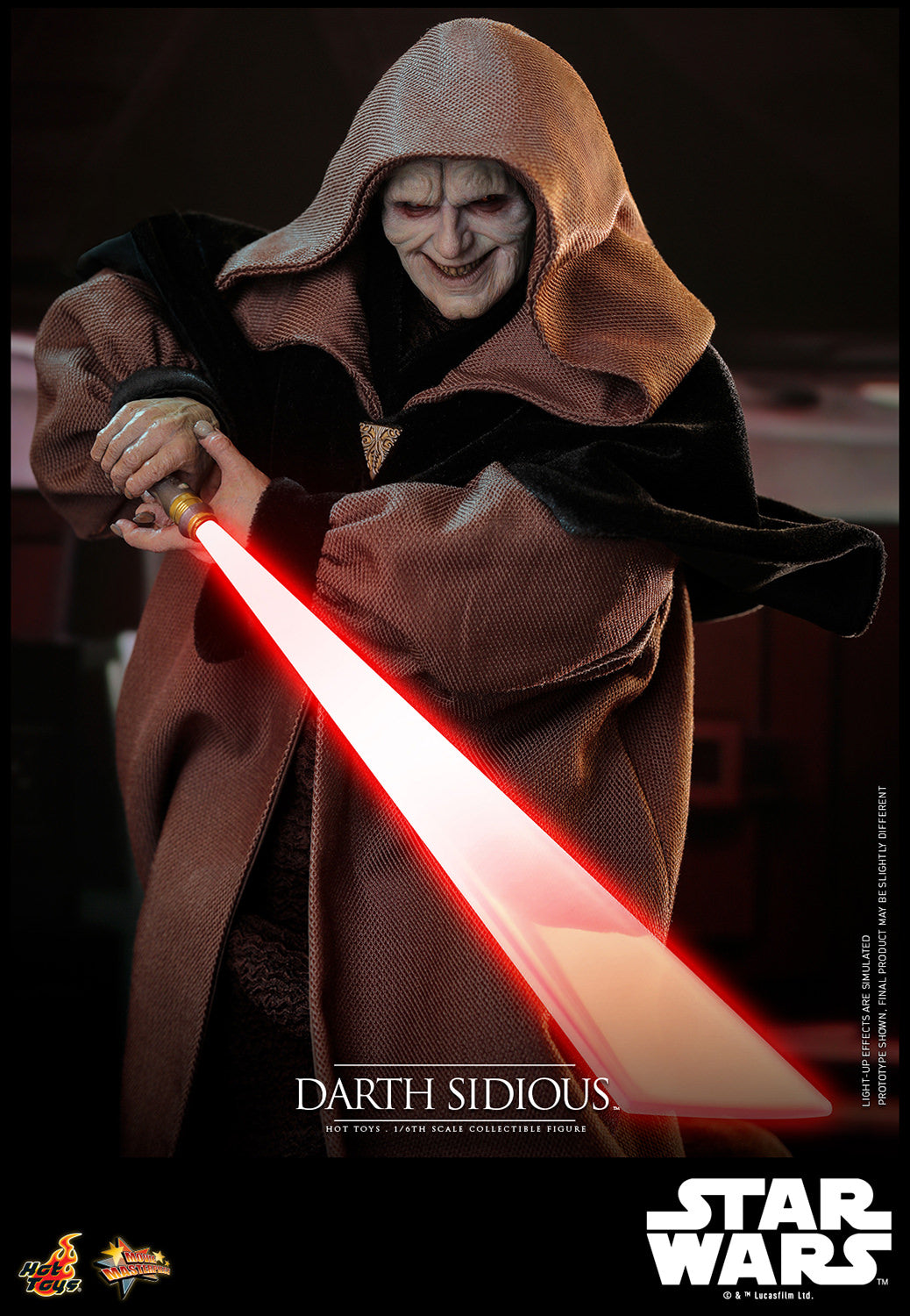 Darth Sidious 1/6 Scale Figure by Hot Toys