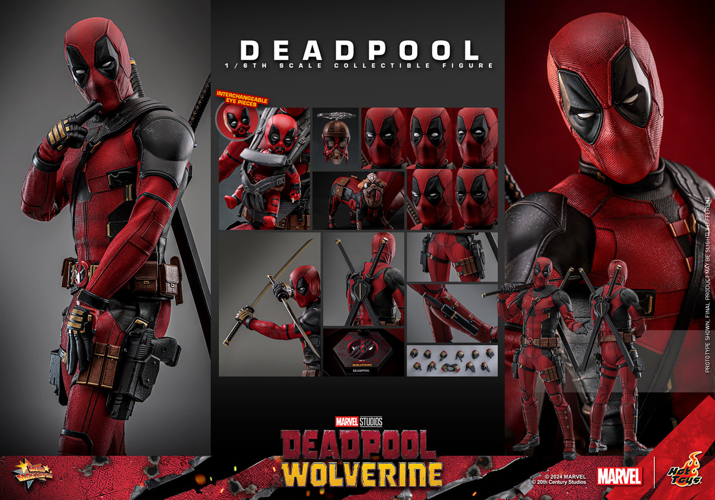 Deadpool Sixth Scale Figure