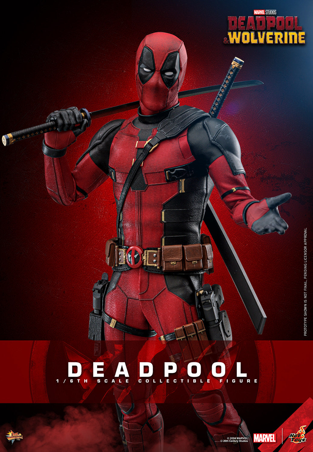 Deadpool Sixth Scale Figure