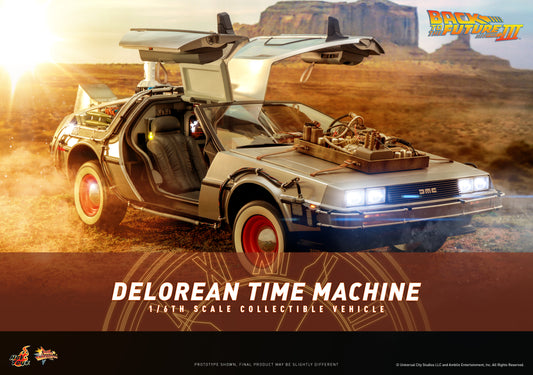 Back to the Future 3 DeLorean Time Machine 1/6 Scale Figure Accessory
