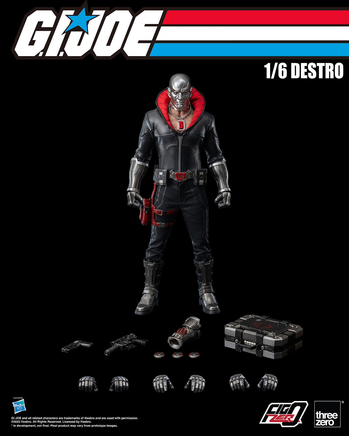G.I. Joe Destro 1/6 Scale Figure by Threezero