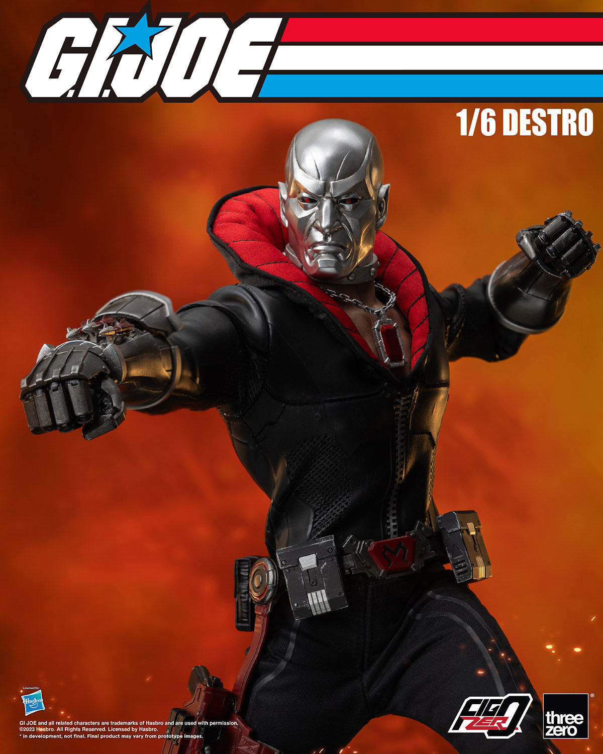 G.I. Joe Destro 1/6 Scale Figure by Threezero