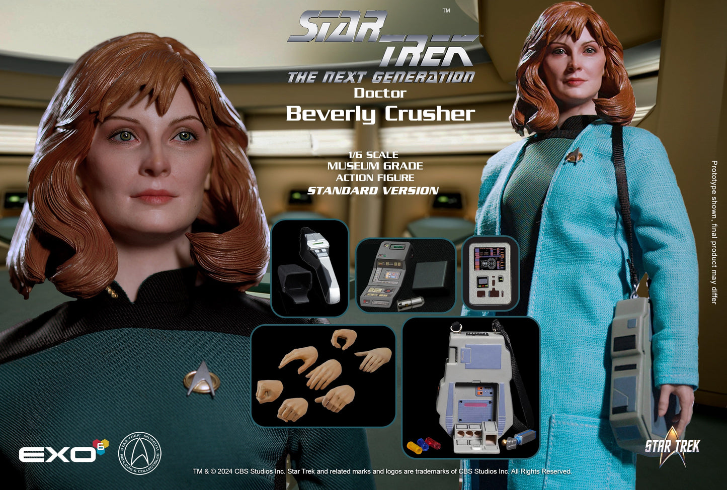 Dr. Beverly Crusher (Standard Edition) 1/6 Scale Figure