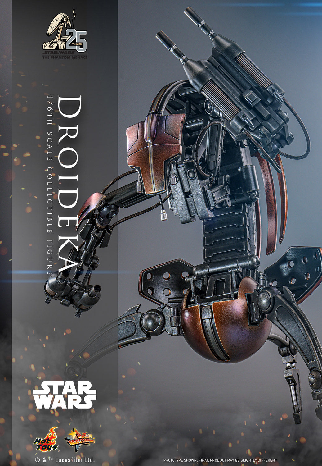 Droideka Sixth Scale Figure by Hot Toys