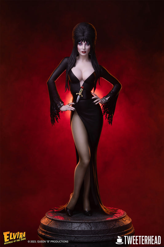 Elvira Mistress of the Dark 1/4 Scale Maquette by Tweeterhead