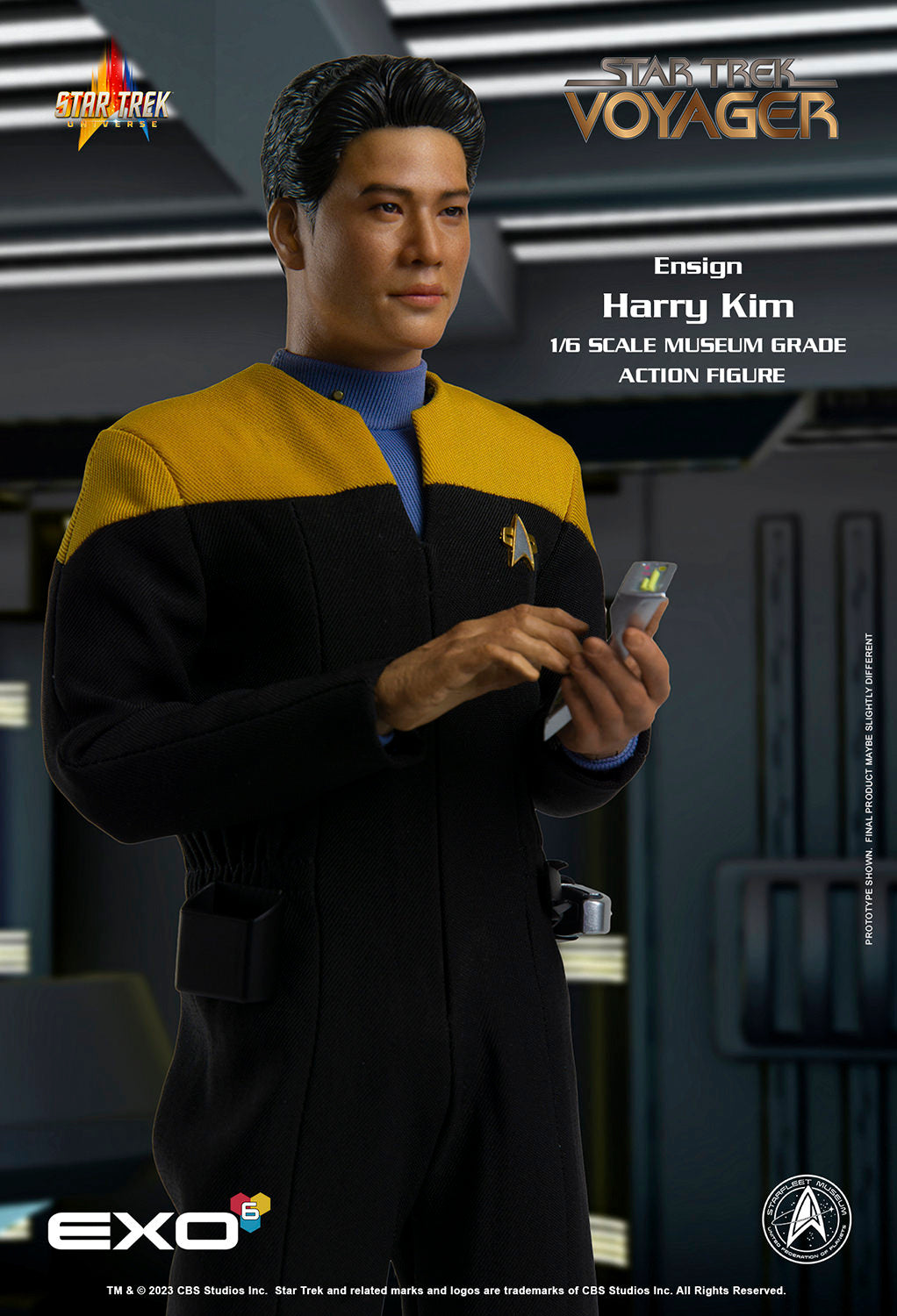 Ensign Harry Kim 1/6 Scale Figure by EXO-6