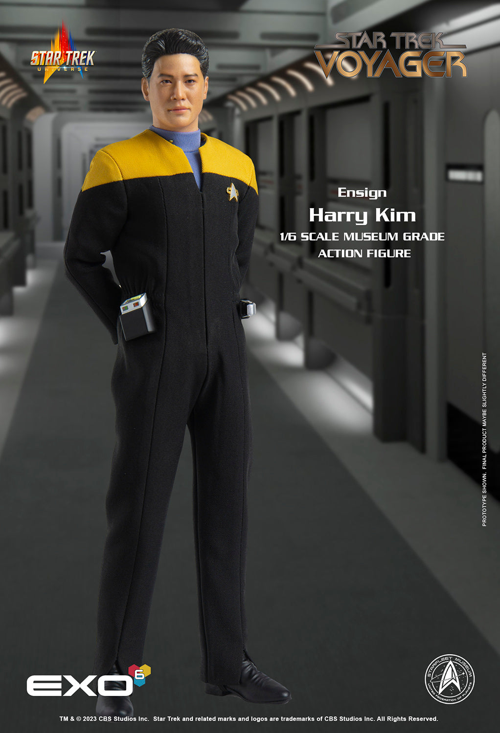 Ensign Harry Kim 1/6 Scale Figure by EXO-6