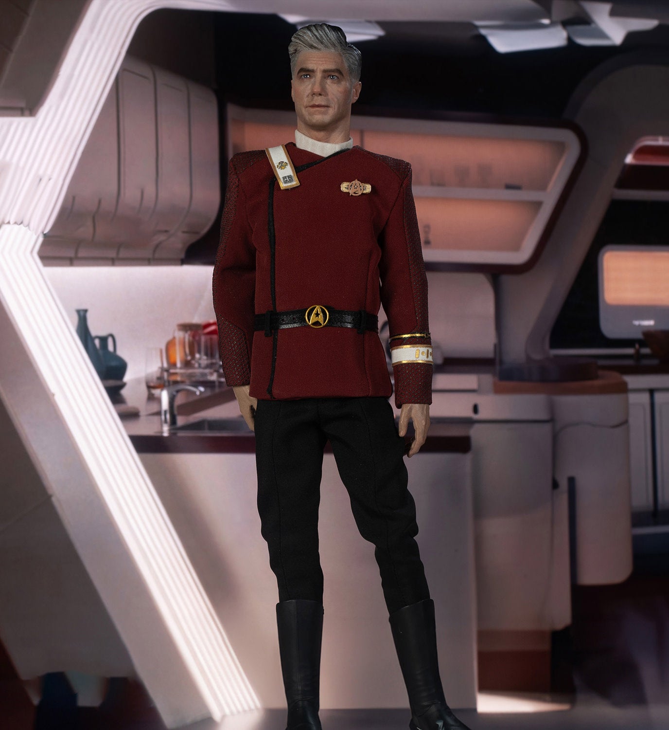Star Trek: Strange New Worlds – Admiral Christopher Pike Sixth Scale Figure by EXO-6