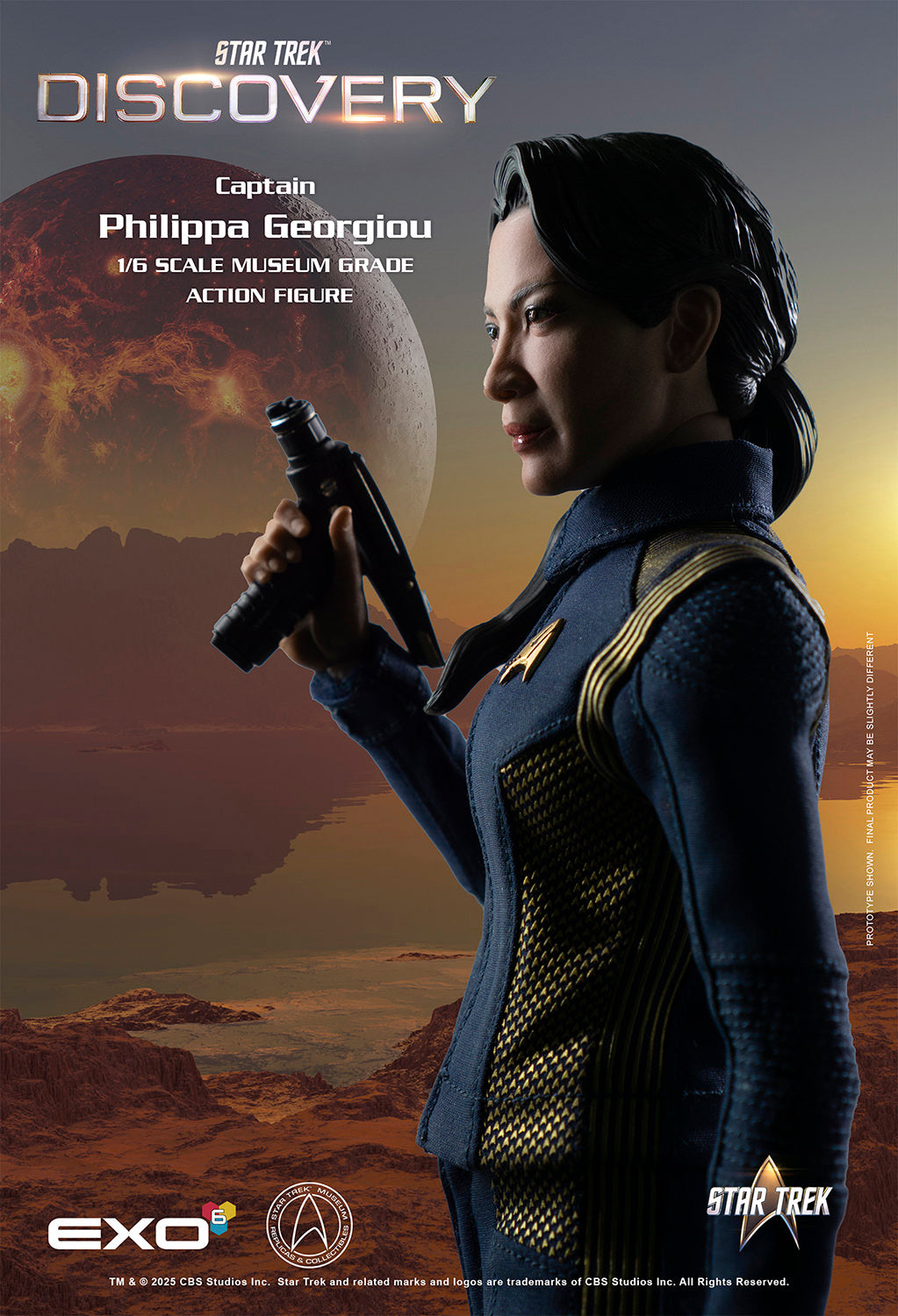 EXO-6 Star Trek: Discovery Captain Philippa Georgiou Sixth Scale Figure