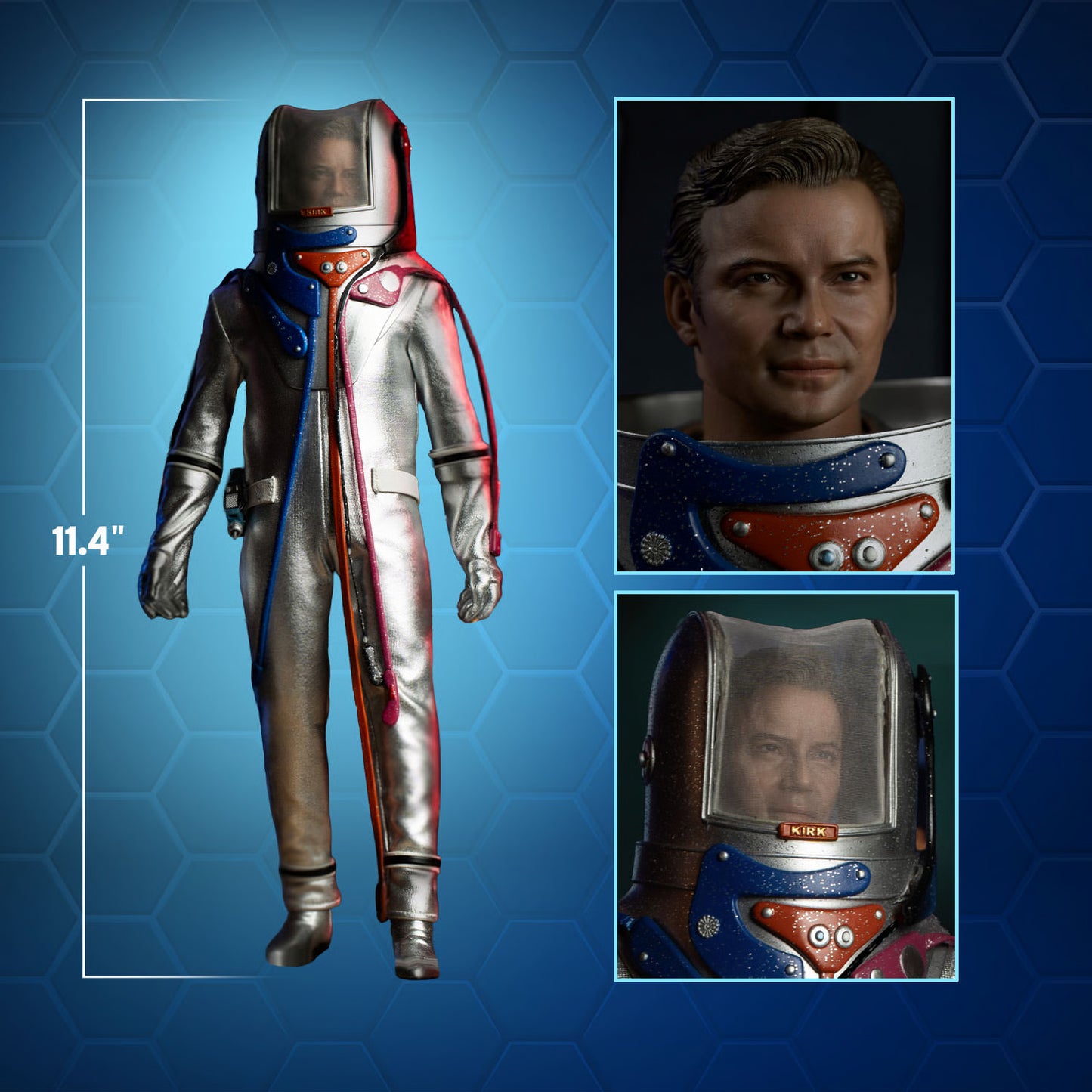 Captain Kirk (Environmental Spacesuit Edition) Sixth Scale Figure by EXO-6