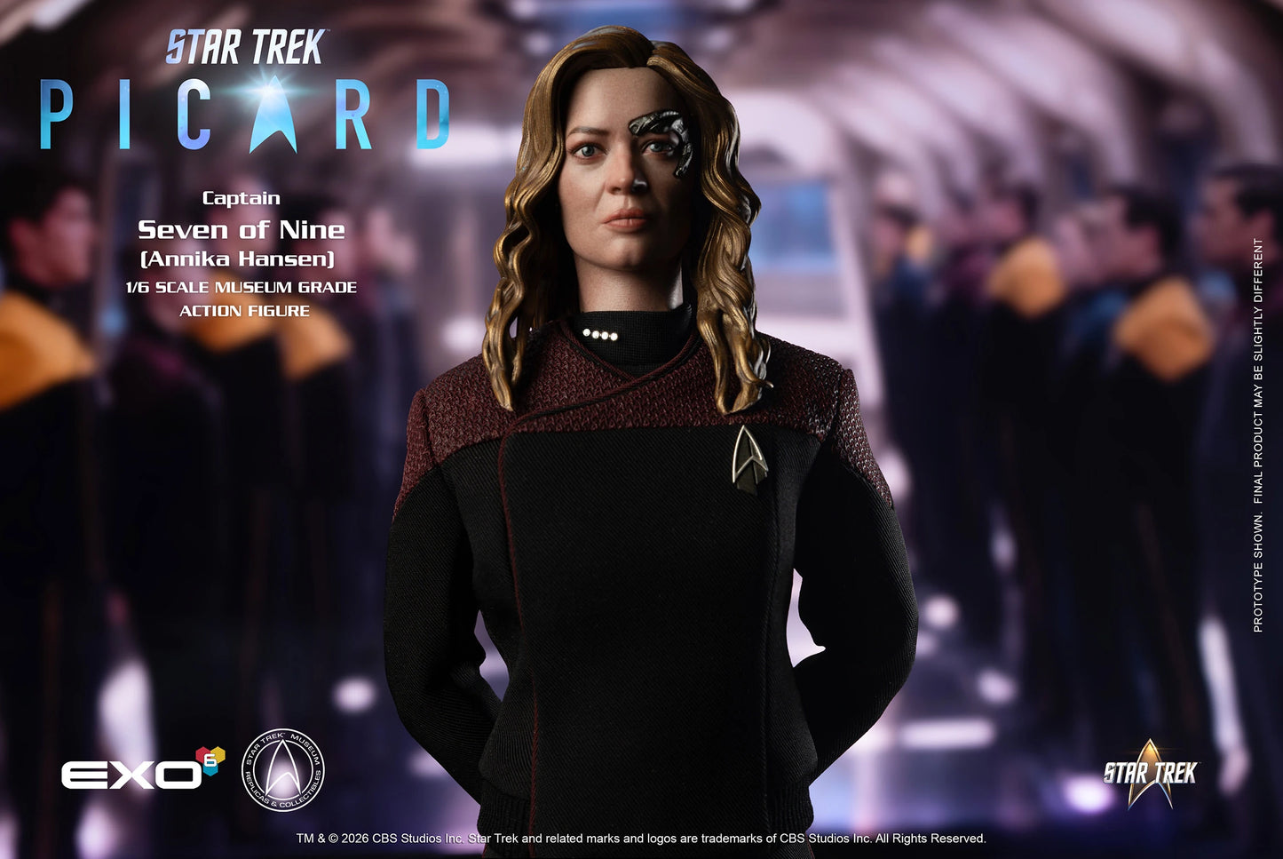 Captain Seven of Nine Sixth-Scale Figure by EXO-6