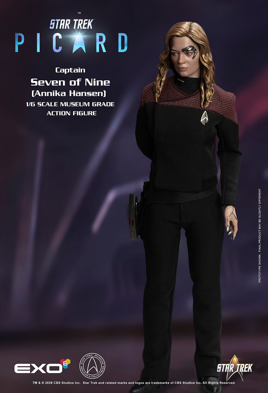 Captain Seven of Nine Sixth-Scale Figure by EXO-6