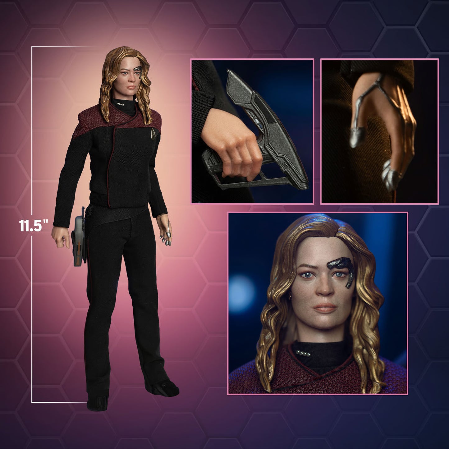 Captain Seven of Nine Sixth-Scale Figure by EXO-6