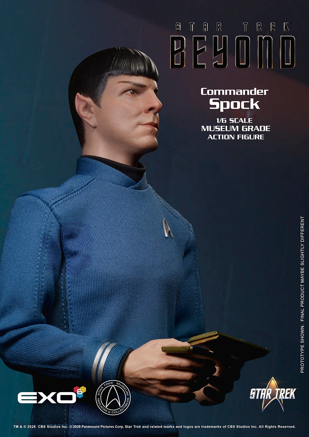 EXO-6 Star Trey Beyond Commander Spock Sixth Scale Figure