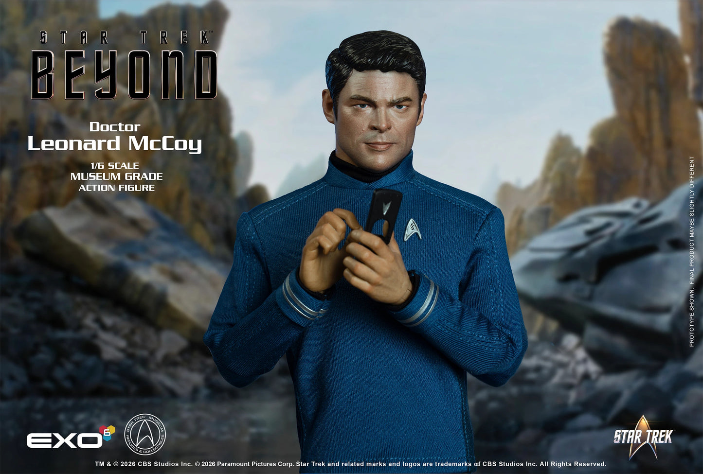 EXO-6 Star Trek Beyond Dr. Leonard "Bones" McCoy 1/6 Scale Figure