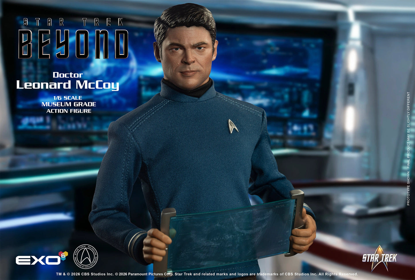 EXO-6 Star Trek Beyond Dr. Leonard "Bones" McCoy 1/6 Scale Figure