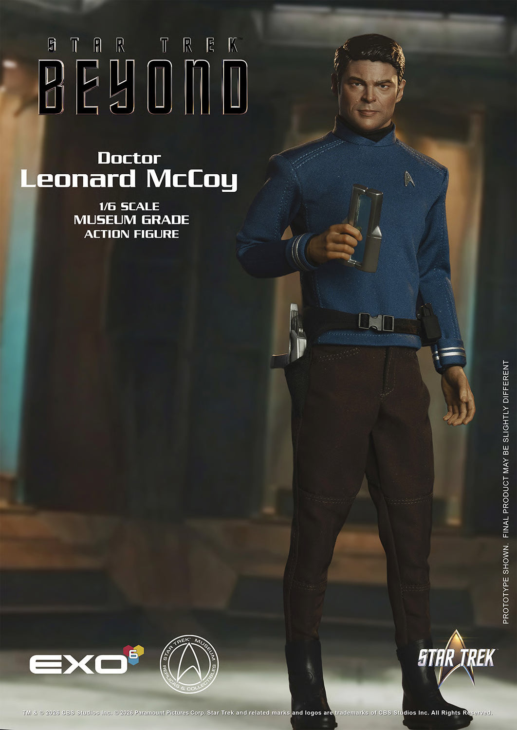 EXO-6 Star Trek Beyond Dr. Leonard "Bones" McCoy 1/6 Scale Figure
