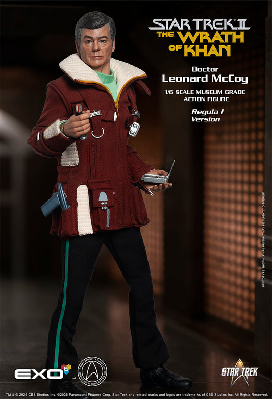 Star Trek: The Wrath of Khan Dr. Leonard McCoy 1/6 Scale Action Figure - Regula One Edition