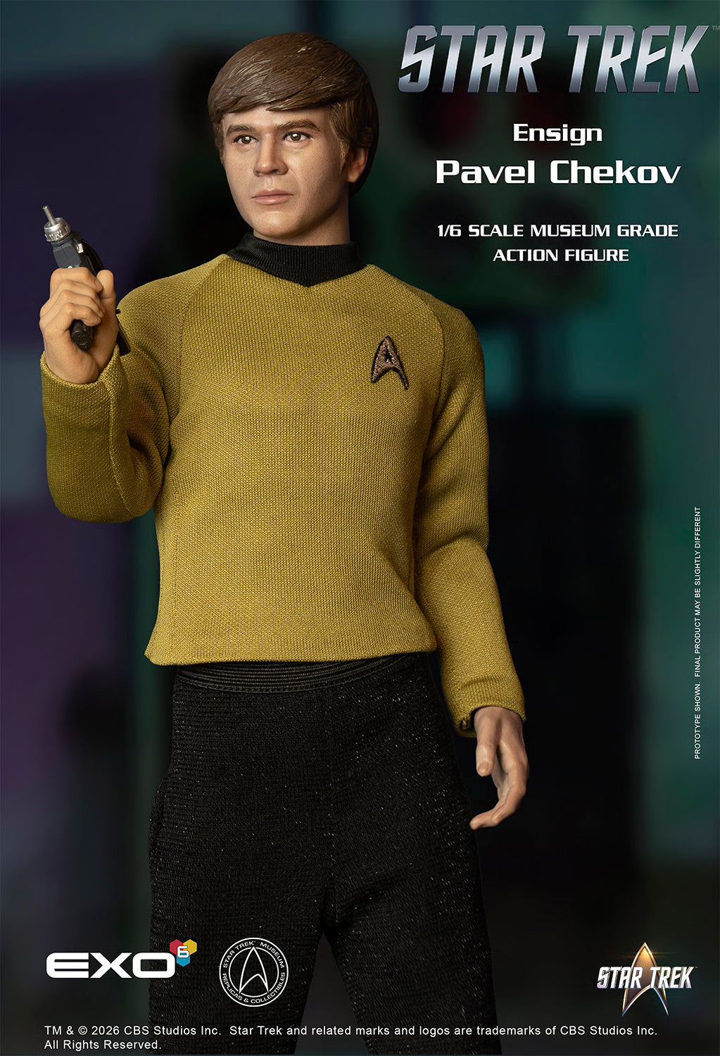 Star Trek: The Original Series Ensign Pavel Chekov Sixth Scale Figure