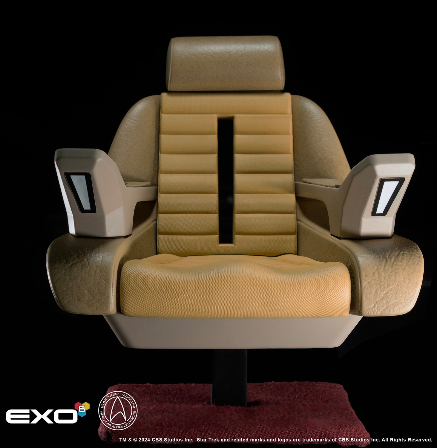 Enterprise D Captain's Chair 1/6 Scale Accessory