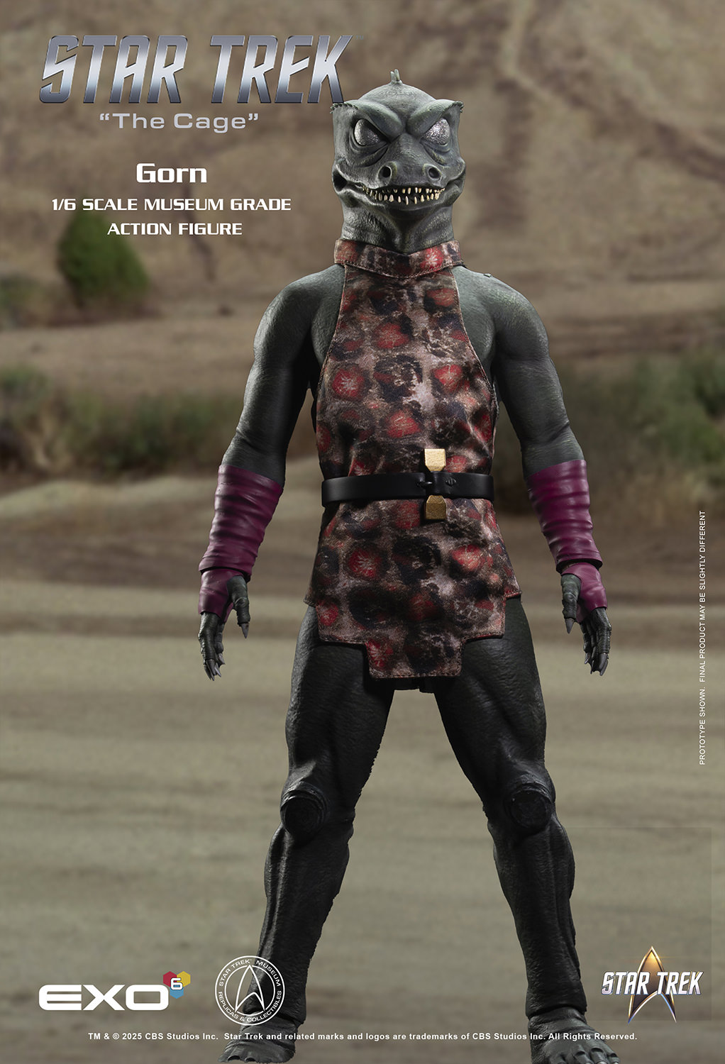 Gorn Sixth Scale Figure