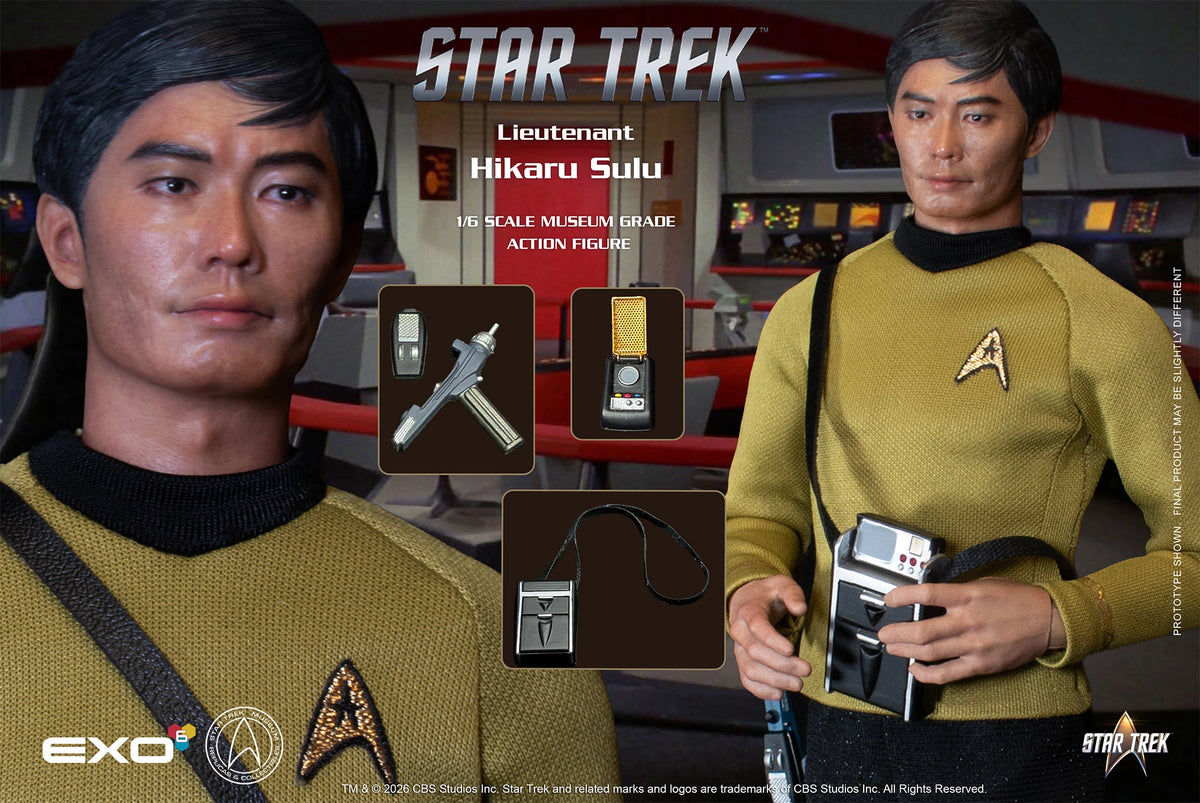 EXO-6 Star Trek: The Original Series Lieutenant Hikaru Sulu 1:6 Scale Figure