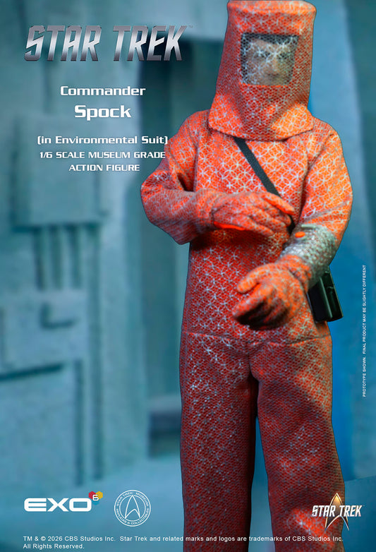 Mr. Spock (Environmental Suit Edition) Sixth Scale Figure – EXO-6