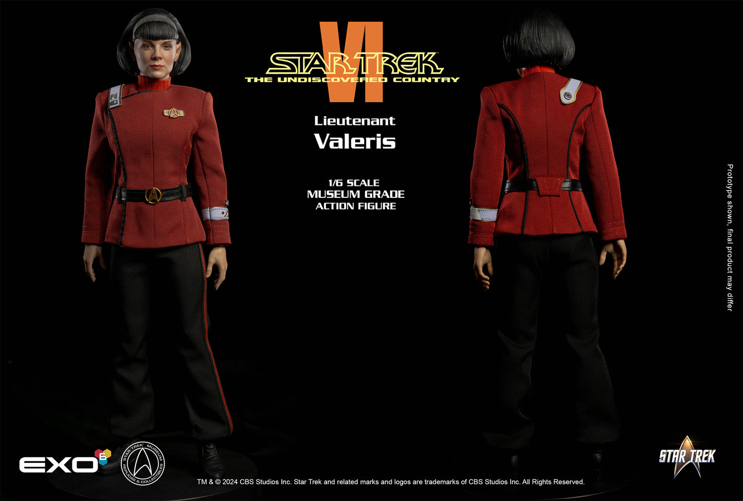 Lt. Valeris Sixth Scale Figure