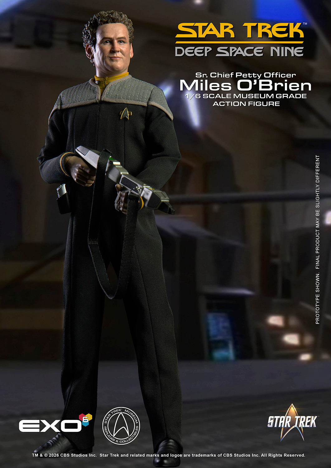 Deep Space Nine Sr. Chief Petty Officer Miles O'Brien