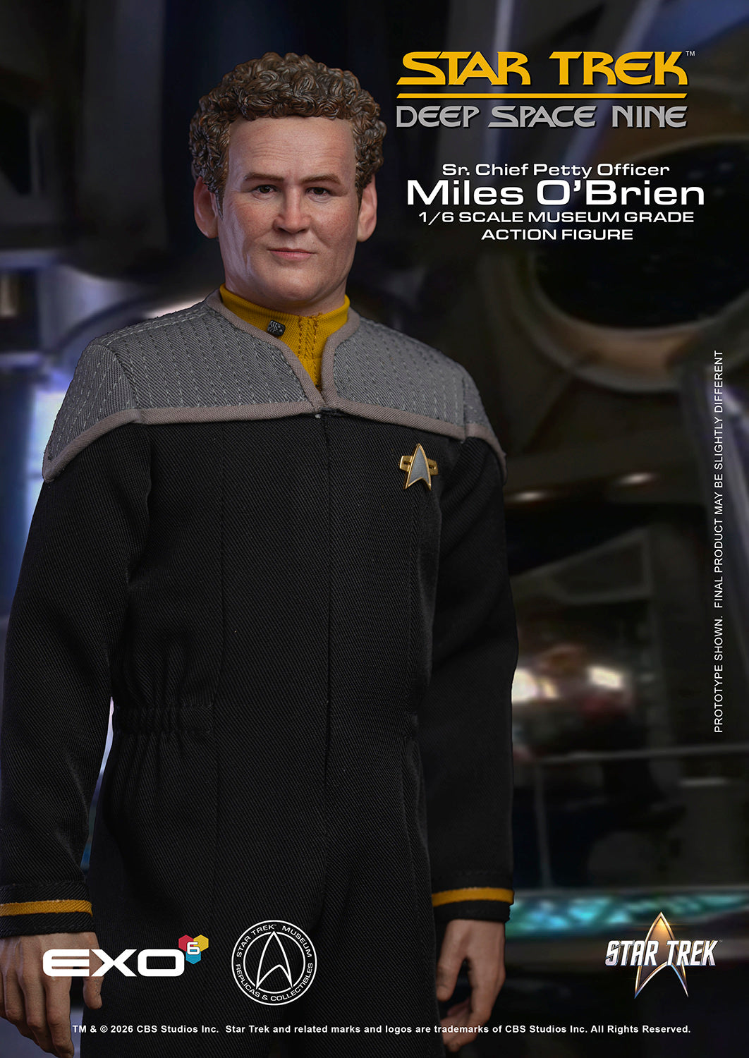 Deep Space Nine Sr. Chief Petty Officer Miles O'Brien
