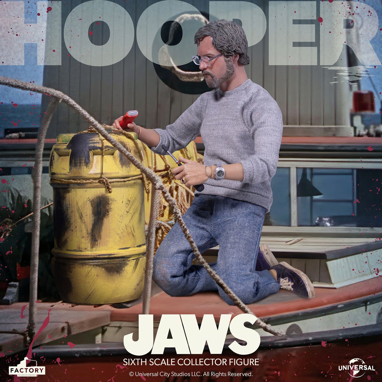 Jaws Hooper Sixth Scale Figure