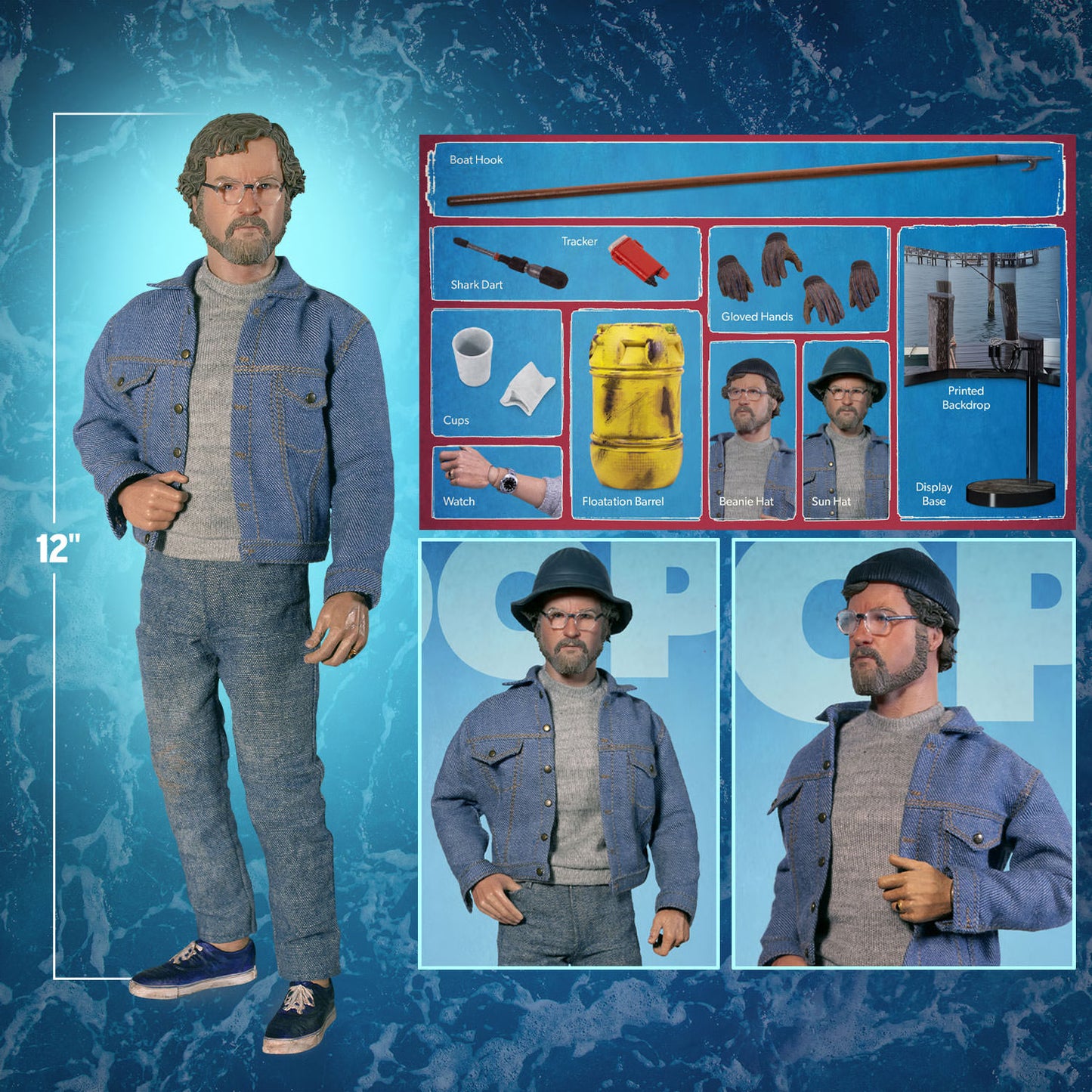 Jaws Hooper Sixth Scale Figure