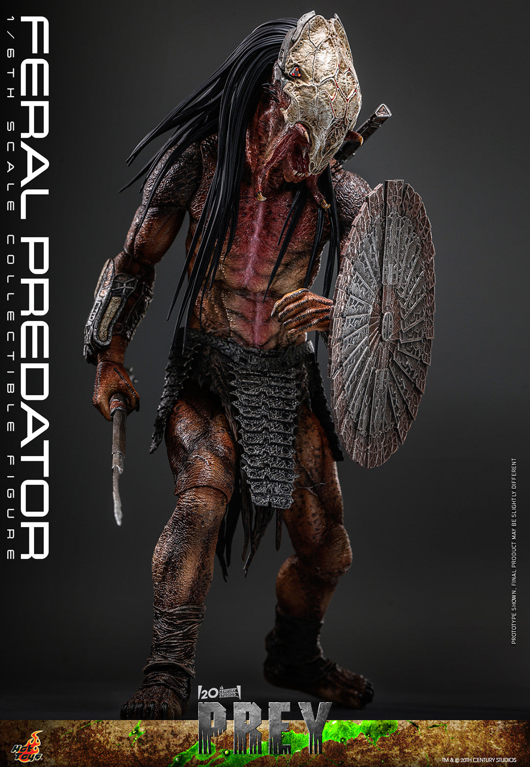 Feral Predator 1/6 Scale Figure by Hot Toys