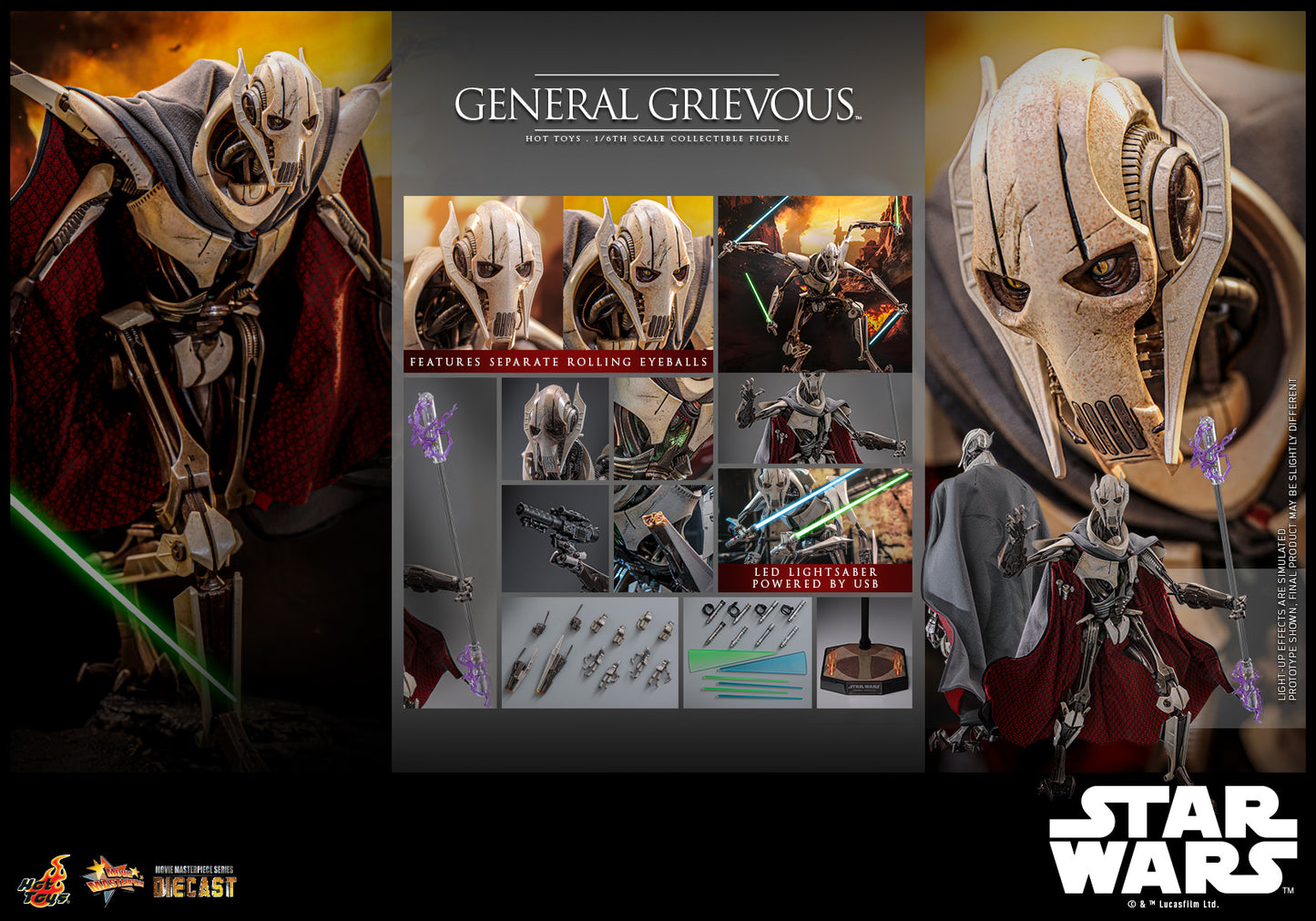 General Grievous Sixth Scale Figure