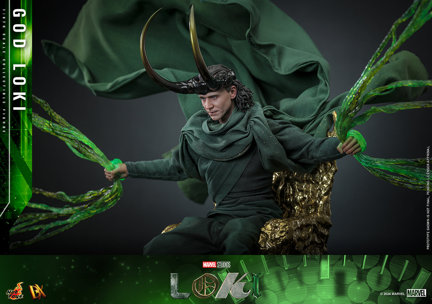 God Loki Sixth Scale Figure by Hot Toys