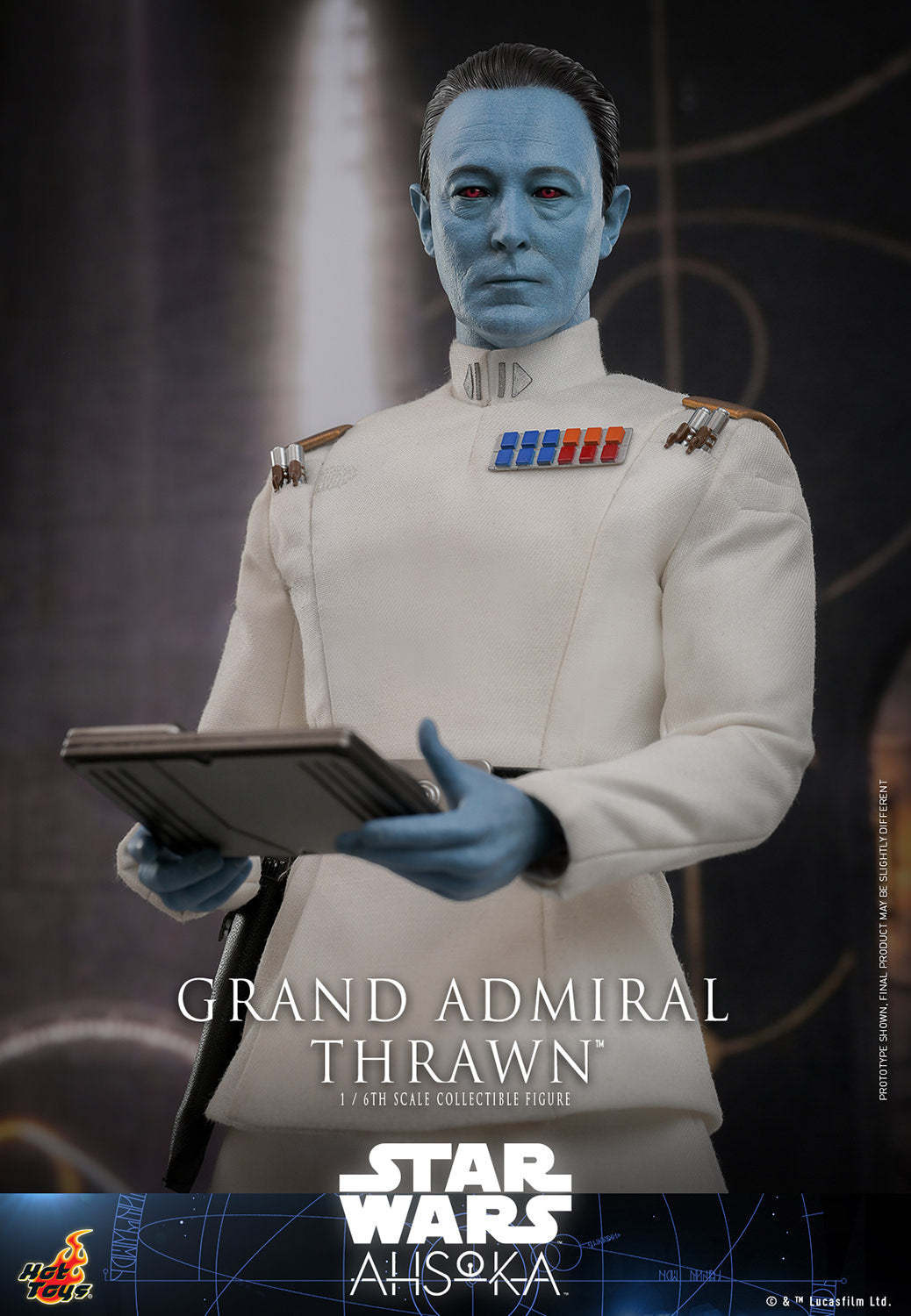 Grand Admiral Thrawn 1/6 Scale Figure by Hot Toys