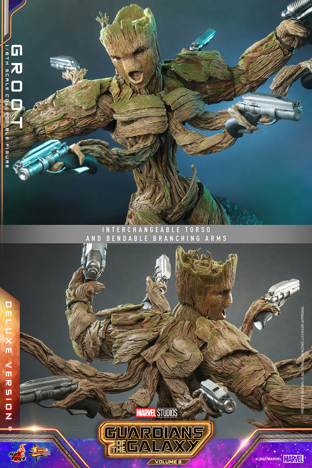 Groot (Deluxe Version) 1/6 Scale Figure by Hot Toys