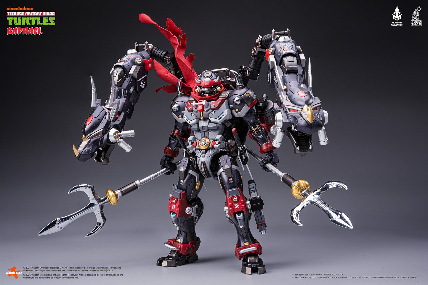 TMNT Raphael "Crimson Fury" Action Figure - 40th Anniversary Edition