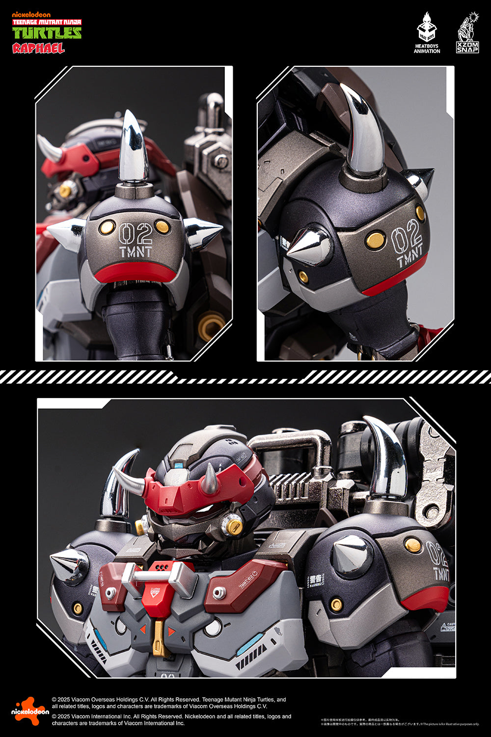 TMNT Raphael "Crimson Fury" Action Figure - 40th Anniversary Edition