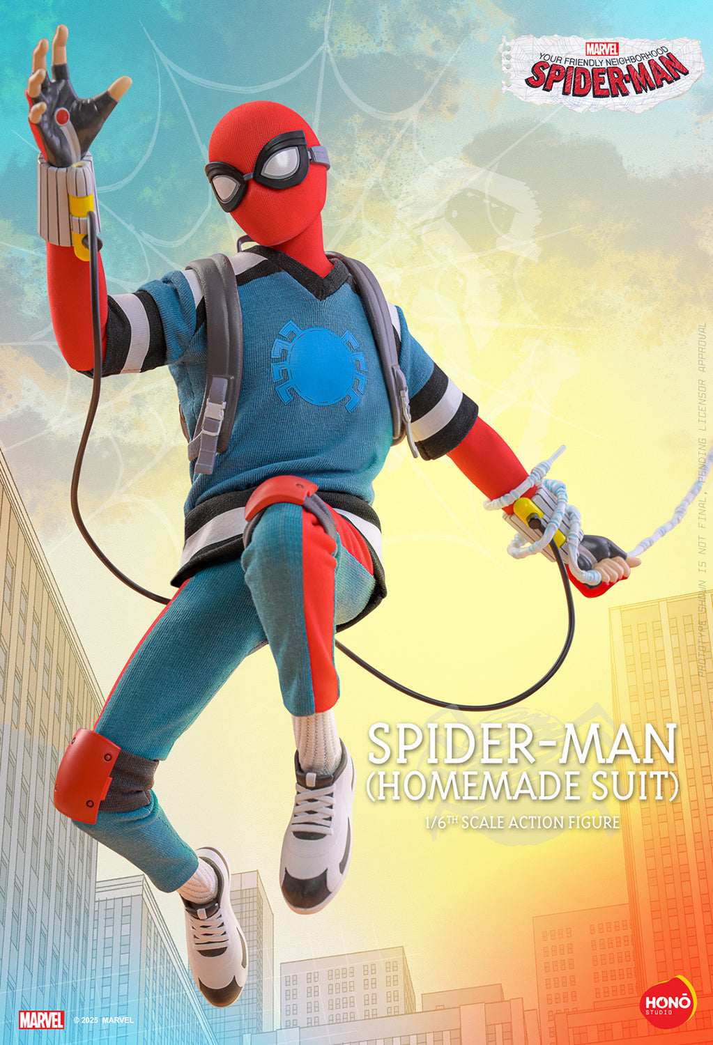 Spider-Man (Homemade Suit) Sixth Scale Figure