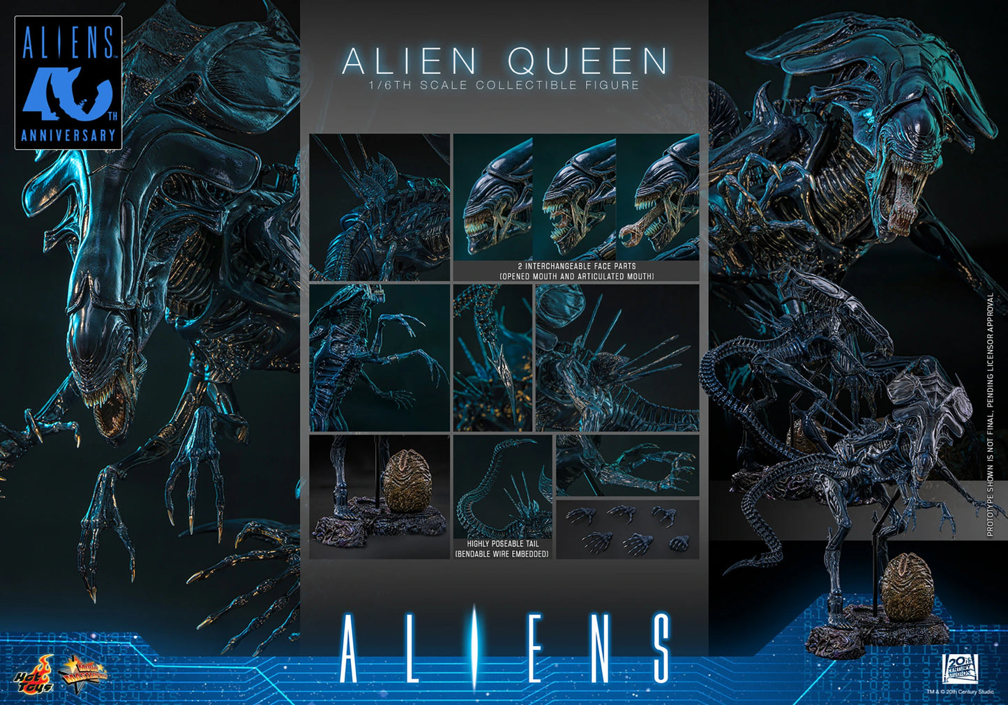 Alien Queen Sixth Scale Figure by Hot Toys