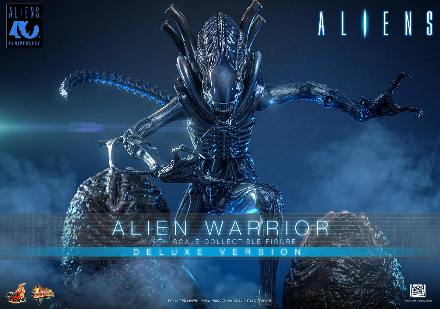 Hot Toys Aliens Alien Warrior Sixth Scale Collectible Figure (Deluxe Version)