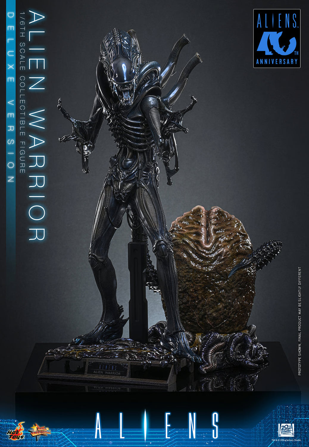 Hot Toys Aliens Alien Warrior Sixth Scale Collectible Figure (Deluxe Version)