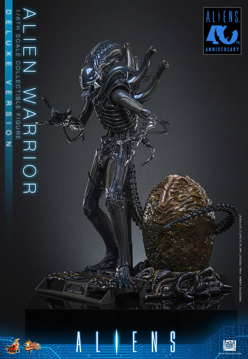 Hot Toys Aliens Alien Warrior Sixth Scale Collectible Figure (Deluxe Version)