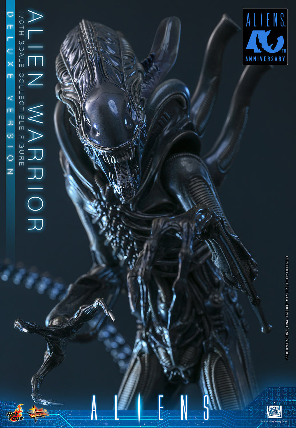 Hot Toys Aliens Alien Warrior Sixth Scale Collectible Figure (Deluxe Version)