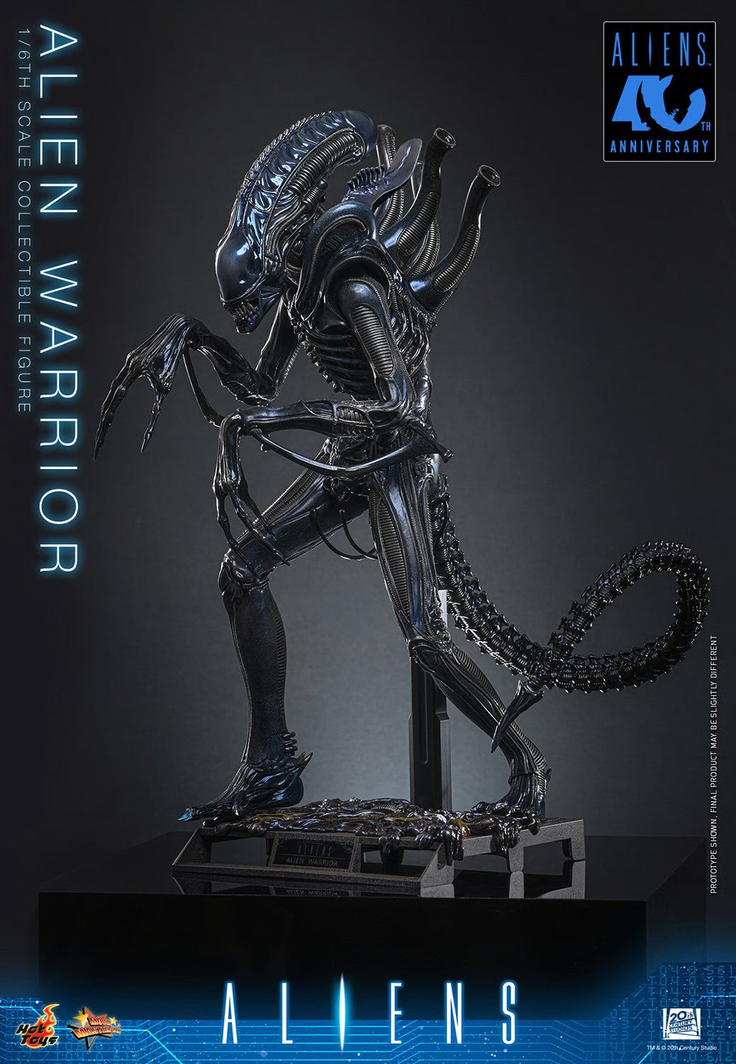 Alien Warrior Sixth Scale Figure — Hot Toys | Aliens 40th Anniversary