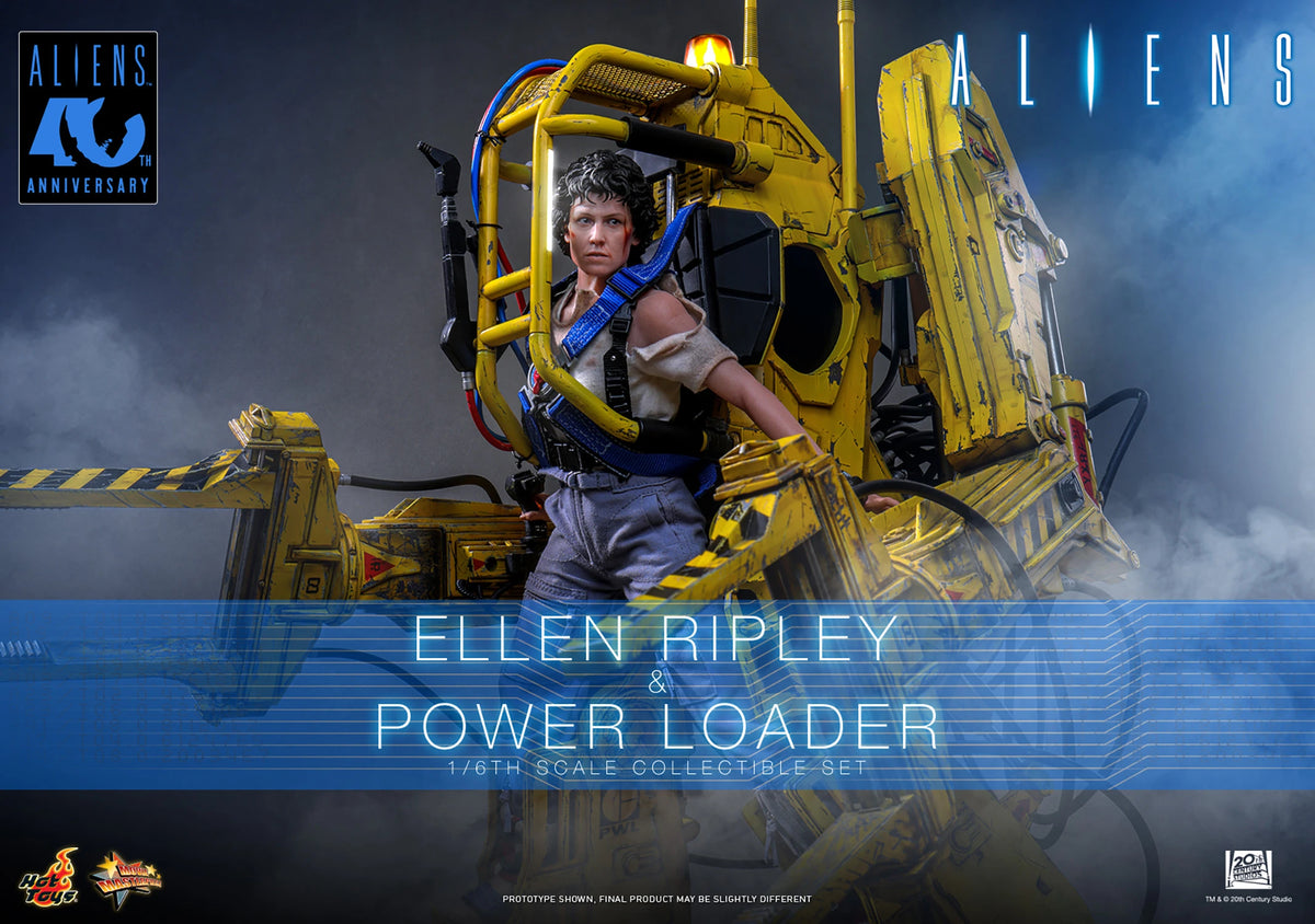 Aliens Ellen Ripley and Power Loader Sixth Scale Collectible Set (Hot Toys)