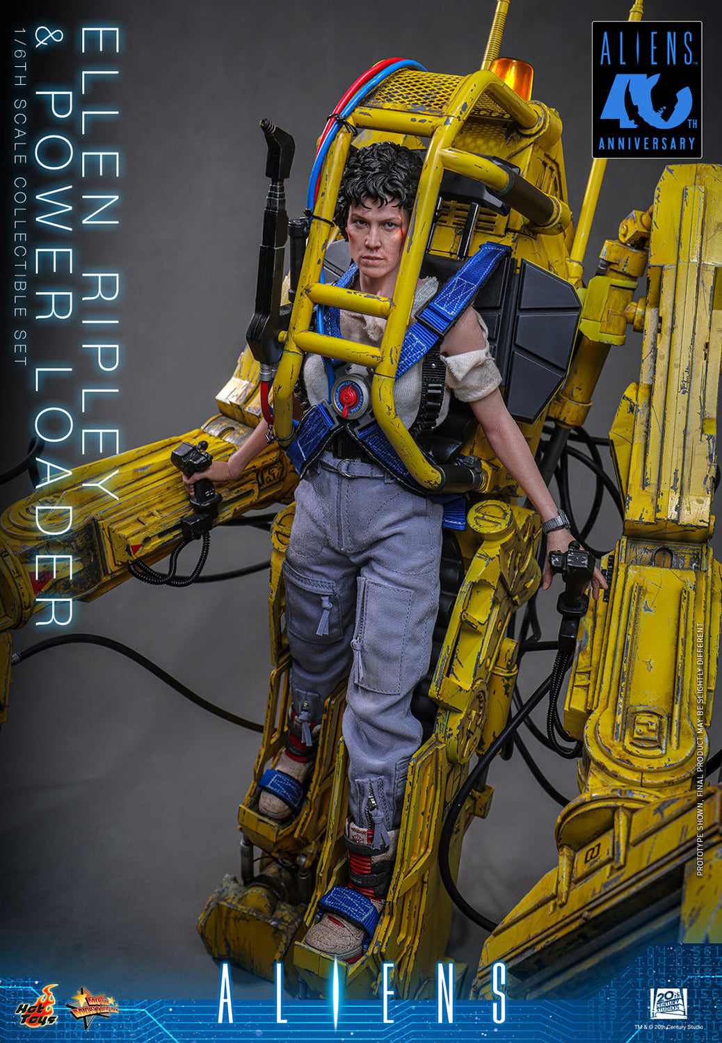 Aliens Ellen Ripley and Power Loader Sixth Scale Collectible Set (Hot Toys)